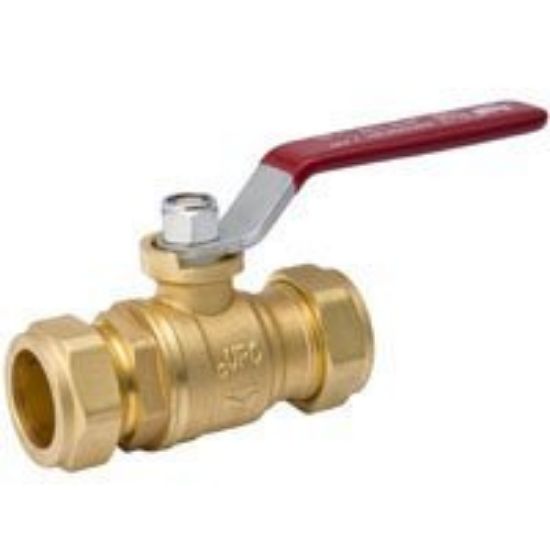 Picture of Ball-Valve 3/4" Compression For Copper-Tube