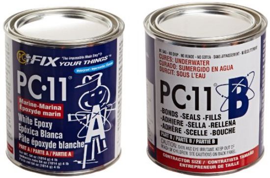 Picture of White Marine Epoxy 4-pound