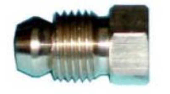 Picture of 1/8" X 1/4" Pilot-Control-Nut Brass