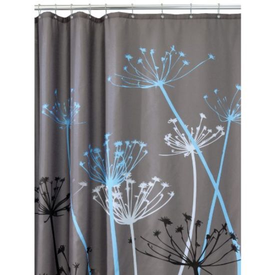 Picture of Thistle Shower-Curtain Graphite