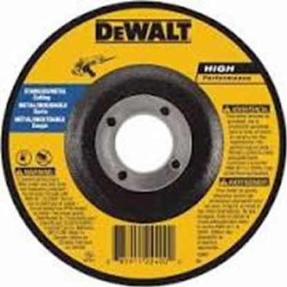 Picture of 4" X 1/8" Type-27 Depressed-Center Metal Grinding-Wheel 5/8" Arbor