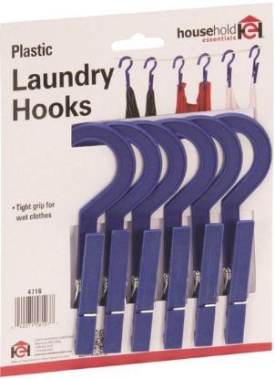 Picture of Plastic Laundry Hooks