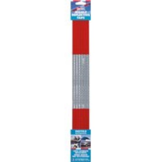 Picture of Reflective-tape Red-silver-stripe