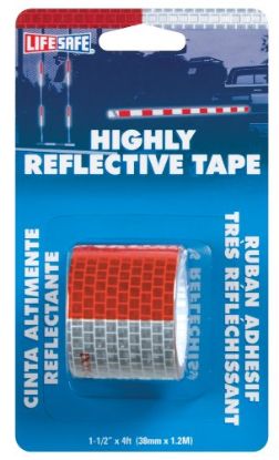 Picture of Red/silver Tape X 4'