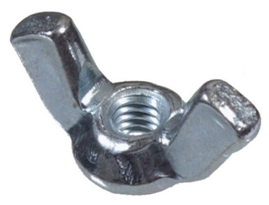 Picture of 8-32 Wing-Nut Zinc-Plated Mild-Steel