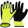 Picture of String-knit-glove Polyester High-vis Yellow Latex-dipped Black Ladies