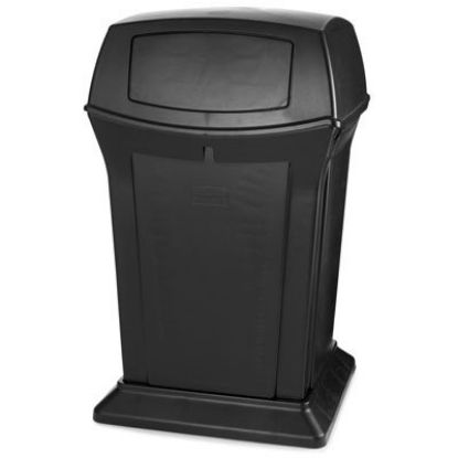 Picture of Ranger Waste Container 45-Gallon 2 Door Top Black