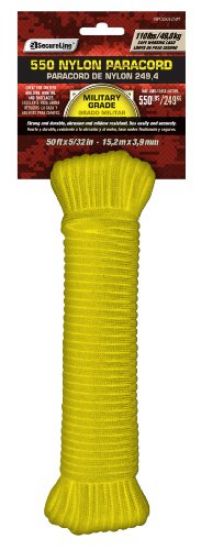 Picture of Parachute-Cord Yellow 5/32"