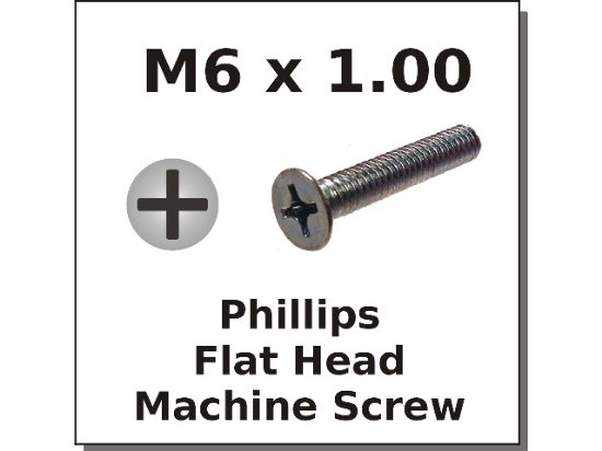 Picture of Machine-Screw Mild-Steel 6mm-1.0 x 20mm
