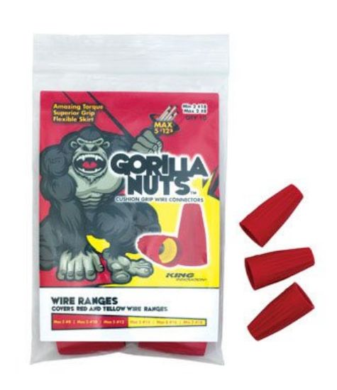 Picture of Wire-connector Red/yellow 600-volt