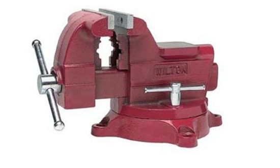 Picture of Utility Vise 8" Jaw Width 7-1/2" Jaw Opening 4-1/2" Throat Depth