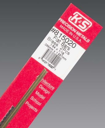 Picture of 1/64 X 1/16 X 12 Flat-Bar Brass