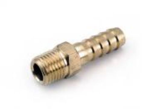 Picture of Hose-Barb Male-Adapter 1/8" Barb x 1/4" MPT