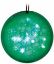 Picture of 6" GreenHolographicSphere Indoor-&-Outdoor Uses 6 "AA" Batteries Not Included