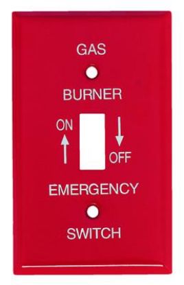 Picture of Red Switch For Gas Burner