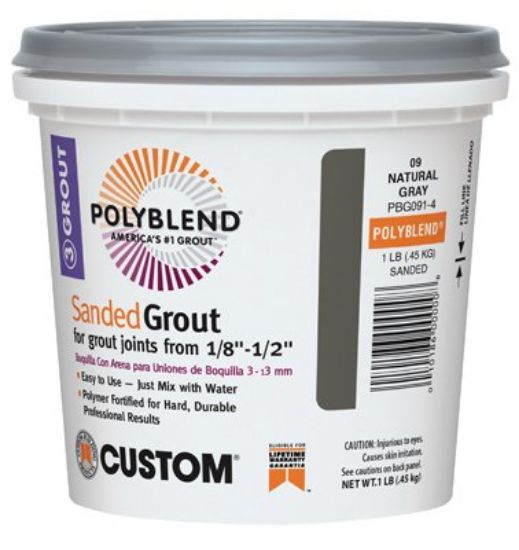 Picture of Tile-Grout Sanded Natural-Gray