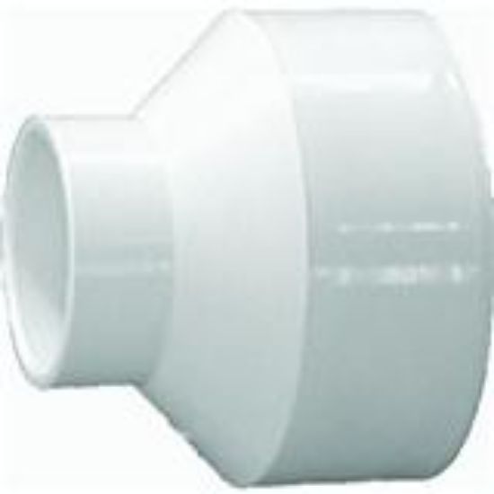 Picture of PVC-Plumbing Schedule-40 DWV-Rated 2 X 1-1/2" Reducer-Coupling (H X H)