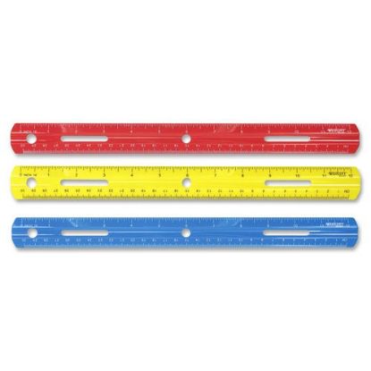 Picture of Ruler Plastic 12" 1/16" & Metric Scales