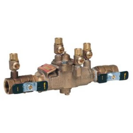Picture of 1 LF009M3-QT 1" Reduced Pressure Zone Assembly Quarter-Turn Ball-Valve Lead-Free