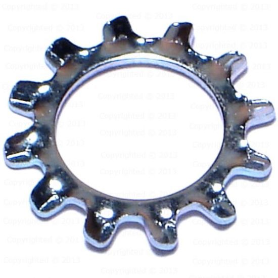 Picture of 7/16 Lock-Washer Zinc External-Tooth