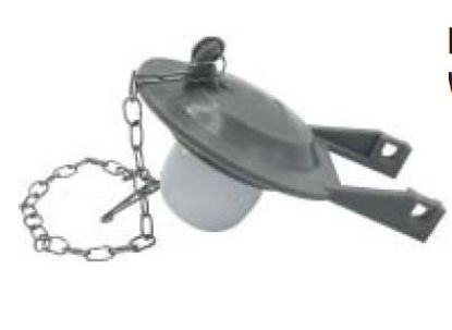 Picture of Replacement Toilet-Flapper With Clear Cone OEM THU303