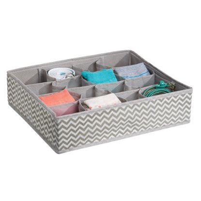 Picture of Axis 16 Compartment Organizer - Chevron Taupe/natu