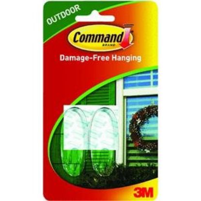 Picture of Clear Window Hooks 2 Hooks 4 Strips/pk