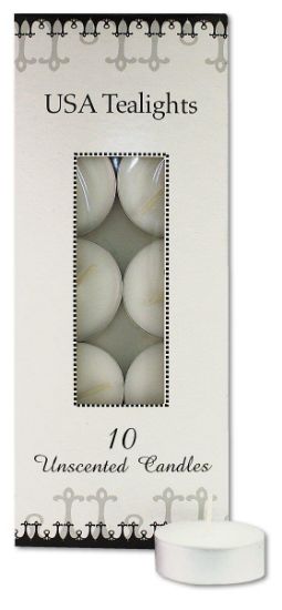 Picture of Tealight-Candle Unscented 10 Pc