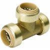 Picture of 3/4 X 3/4 X 3/4 Tee Cast-brass Push-on Fitting