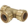 Picture of 3/4 X 3/4 X 3/4 Tee Cast-brass Push-on Fitting