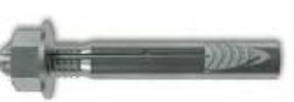 Picture of Sleeve-Anchor Zinc-Plated Hex-Nut 3/4" x 2-1/2"