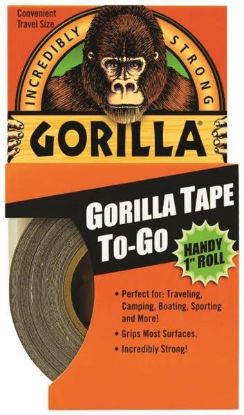 Picture of Duct-tape Black To-go-roll 1"