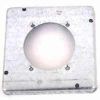 Picture of 4-11/16" Square Electrical-Box-Cover Raised 1/2" 30/60 AMP Receptacle 2.625" Diameter
