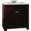 Picture of SEDONA 30" Combination VANITY Dark Java Sand Color Top
