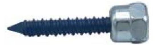 Picture of Rod-hanger Straight 3/8"-16 Concrete-screw 5/16" X 1-3/4"