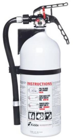 Picture of White Finish Living Area Fire-Extinguisher UL Rated 2A10BC