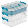 Picture of Stack & Carry 3 Layer Handle Box & Tray 15 5/8" L x 7.25" W x 7 5/8" H