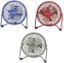 Picture of 4" Mini-fan W/usb Red/blue/silver