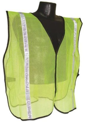 Picture of Safety-Vest High-Visibility Green Mesh-Fabric Non-rated
