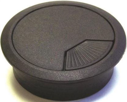 Picture of 1-3/4" Desk-Grommet Black