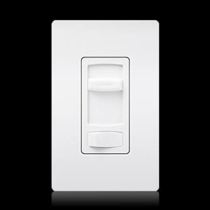 Picture of Contour Cl Lighting-Dimmer Slide-Type W/ Switch Single-Pole Or 3-Way White