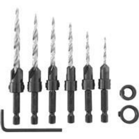 Picture of 8 Piece Counter-Sink Drill-Bit-Set
