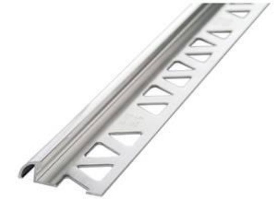 Picture of 5/16in (8mm) Bullnose 8ft Bright Clear (et220bcl08)