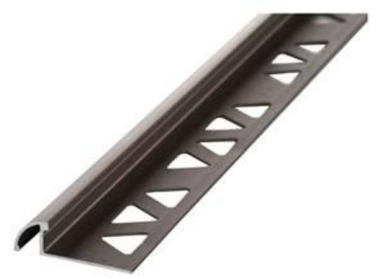 Picture of 3/8" (10mm) Bullnose 8ft Pewter (et2251sti08)