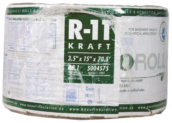 Picture of 15" X 70.5' R-11 Kraft-Faced Building-Insulation