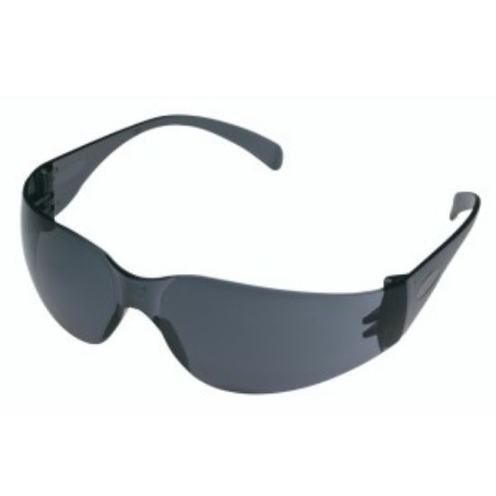 Picture of Safety-glasses Gray Lens/Frame Scratch-Resistant Wrap-Around