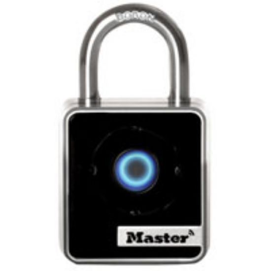Picture of Bluetooth Smart Keyed-Padlock 2-inch Wide-Body 7/8-inch Shackle Height 9/32-inch Diameter Shackle