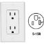 Picture of Wall-Plate 15-Amp Duplex Decorator Outlet With White
