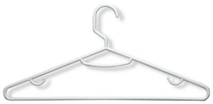 Picture of Clothes-Hanger Plastic White