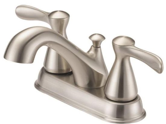 Picture of Lavatory-Faucet Brushed-Nickel With Pop-Up